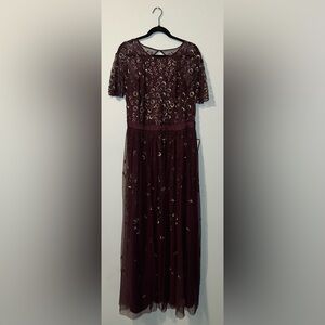 Adriana Papell Beaded Dress